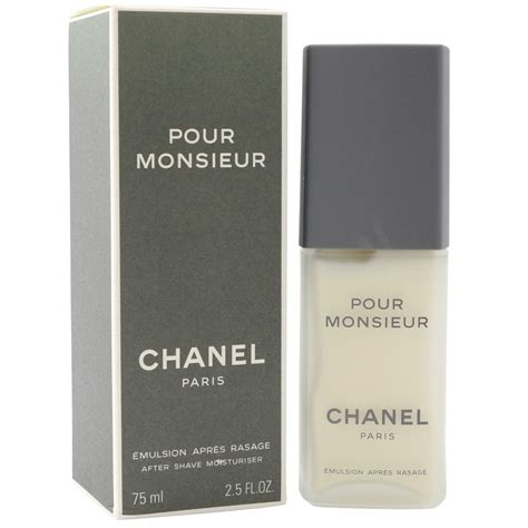 chanel aftershave balm monsieur.